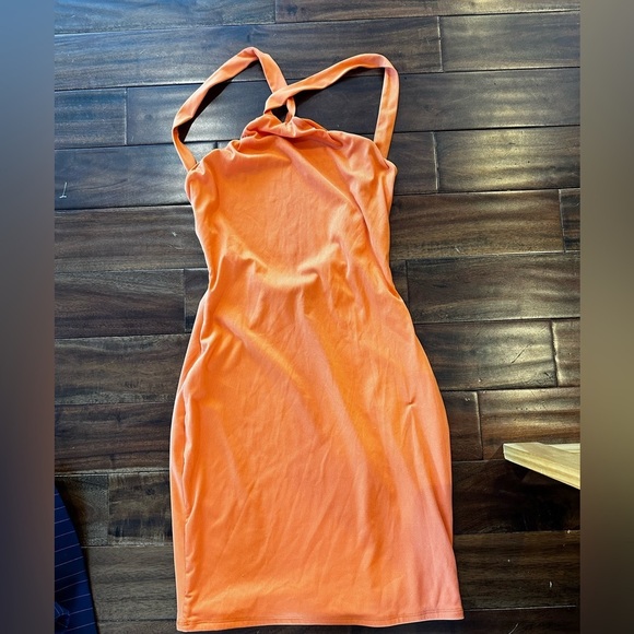 Naked Wardrobe Halter Dress size Medium - Picture 3 of 5